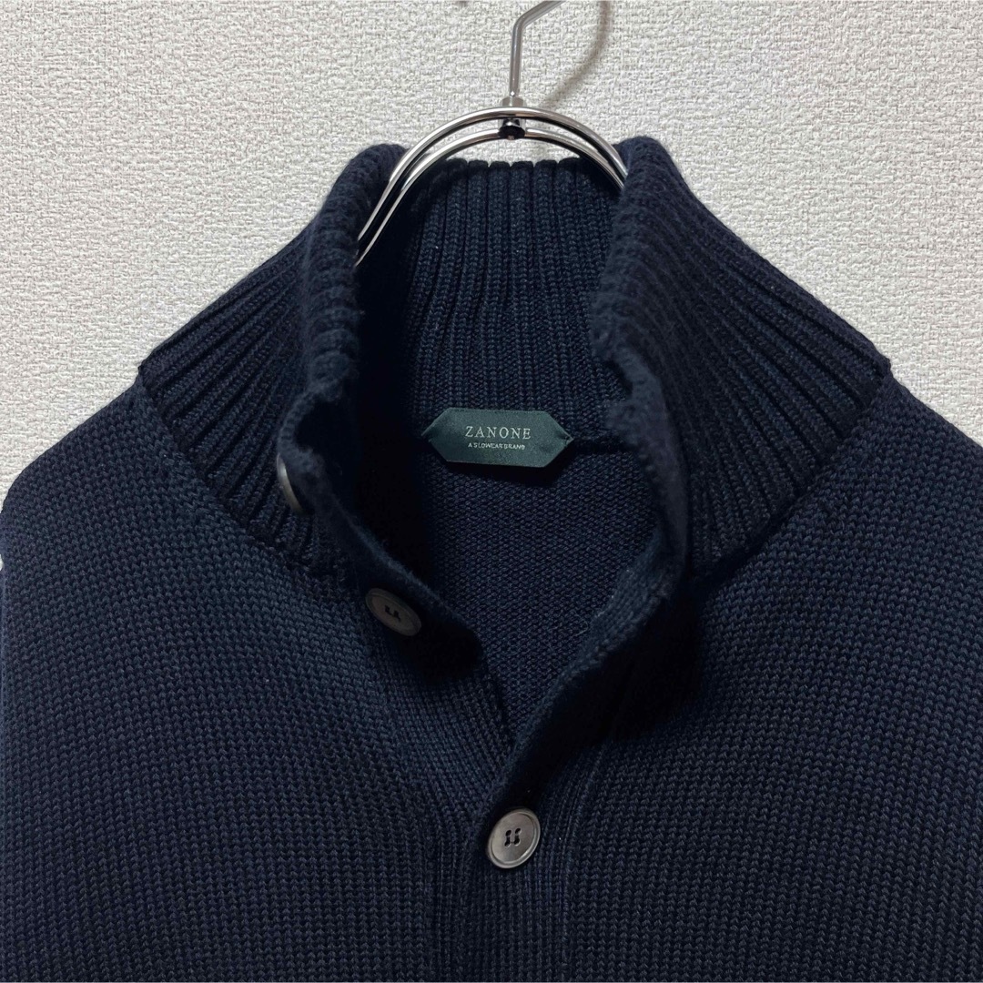ZANONE - 【極美品】ZANONE スタンドカラーカーディガン CHIOTO