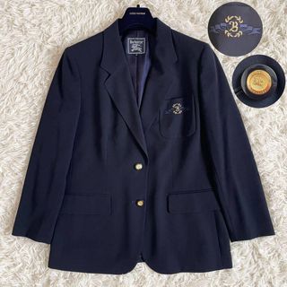 Burberry バーバリーネイビー ダブルブレスト ビジネススーツ