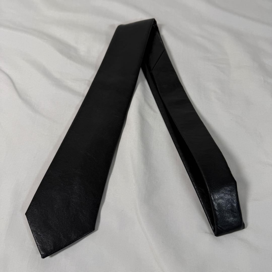 深水光太着用】OUR LEGACY TIE Black Leatherの通販 by CADENCE【鑑定