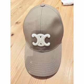 CELINE - CELINE キャップ グレージュ Lサイズの通販 by