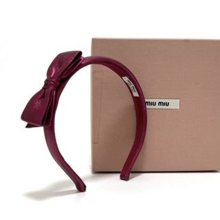 MIU MIU（カチューシャ ・ ピンク/桃色系）のフリマアイテム一覧