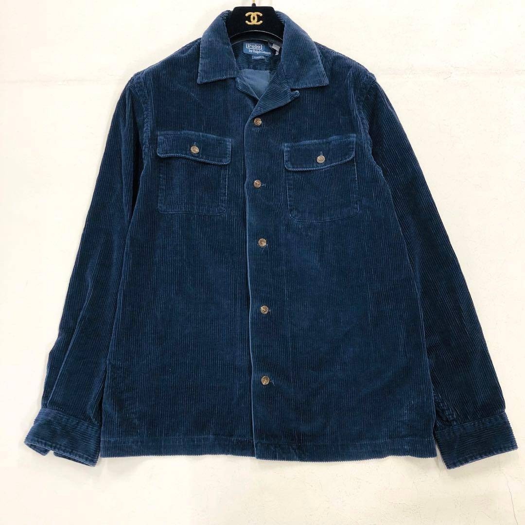 Ralph Lauren - 1557 ラルフローレン コーデュロイ シャツ 開襟
