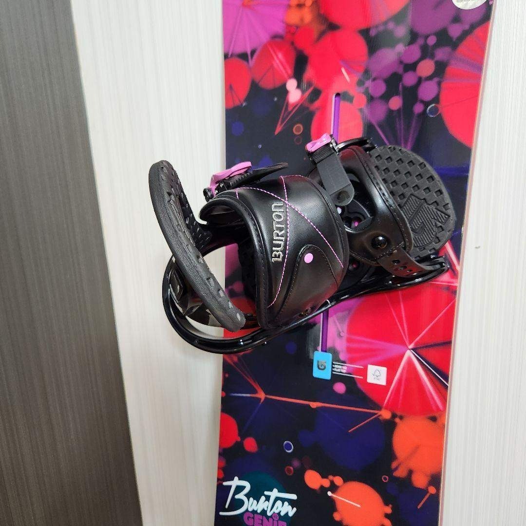 極美品♪BURTON GENIE PONY レディース スノーボード セットの通販 by