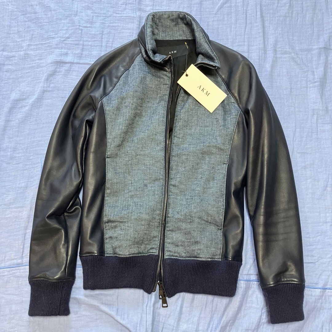 AKM - ☆タグあり 定価14.5万円 AKM B310 ラムレザー 革ジャン