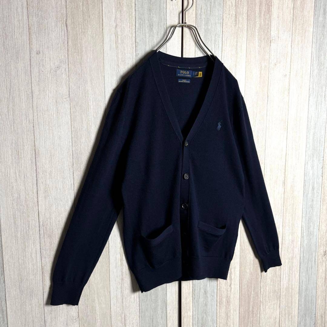 3627【現行QRタグ・美品】ラルフローレン ウォッシャブルニット