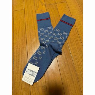 GUCCI - GUCCI グッチ ソックス 靴下 22〜24cm GG ロゴ ベージュの通販