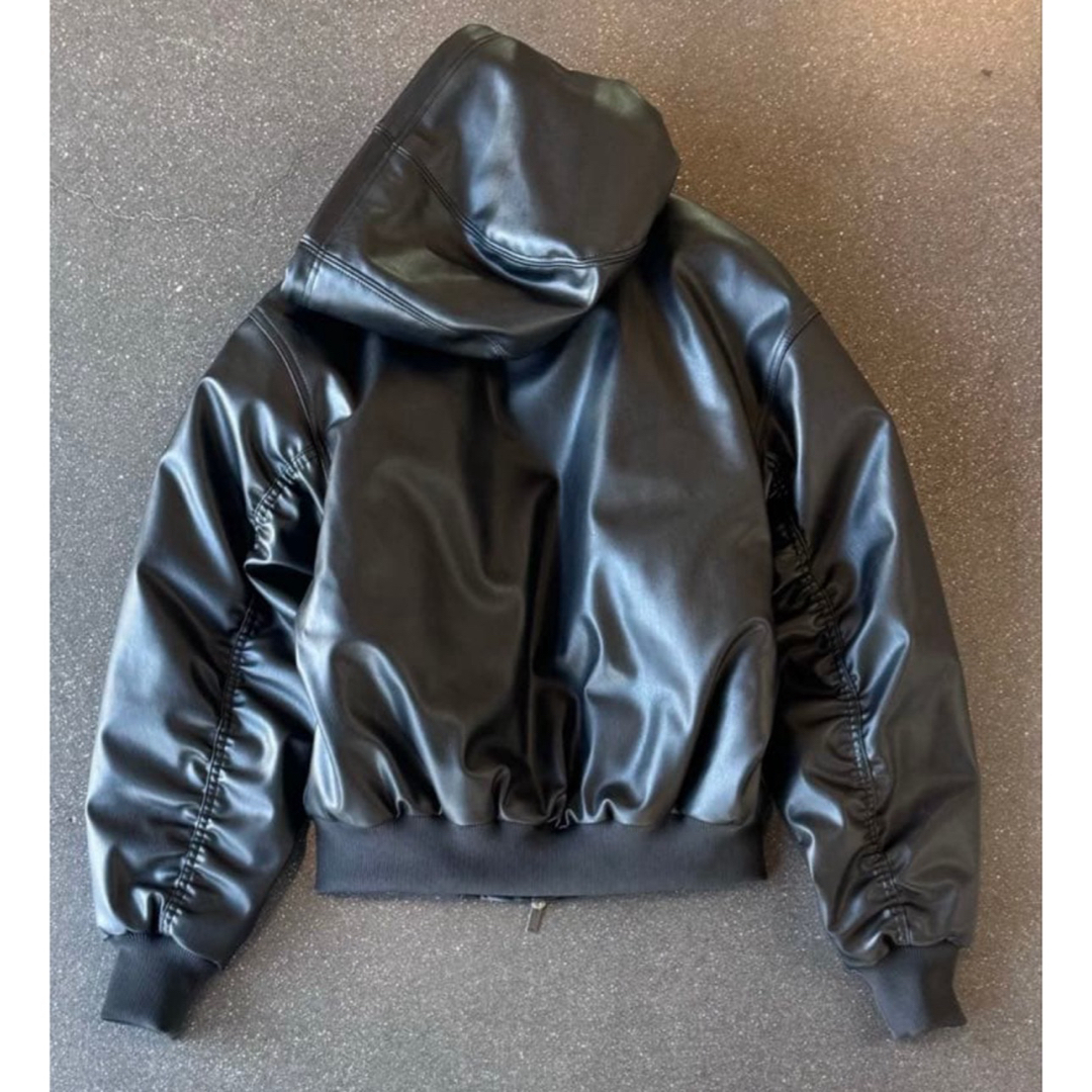 adidas Originals - 新品2XS Adidas W PLEATHER レザージャケット