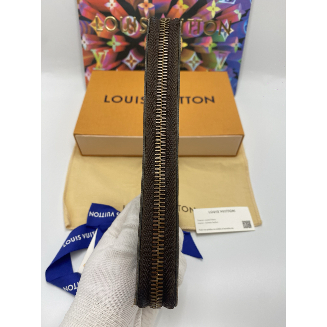 LOUIS VUITTON - 【良品】ルイヴィトン ダミエ エベヌ ジッピー