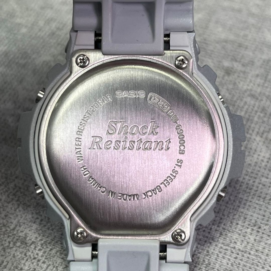 希少 G-SHOCK クレイジーカラーズ DW-6900CB ピンク シルバー