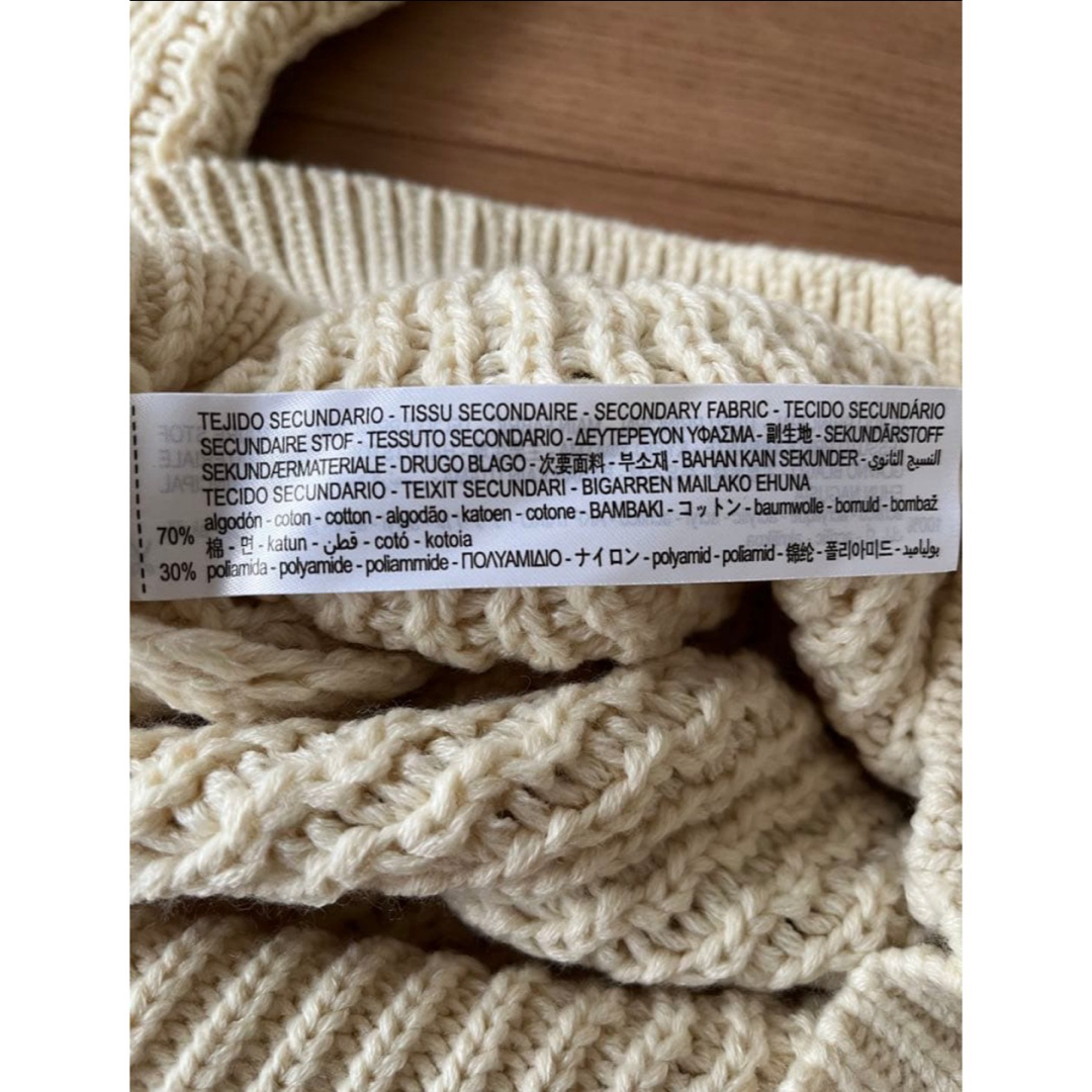 ZARA - 新品ZARA レースコンビニットセーター Mの通販 by ♡ちな♡'s