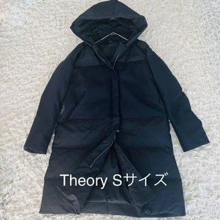 Theory - セオリーtheory美品 ダウンロングコートS ブラックの通販 by