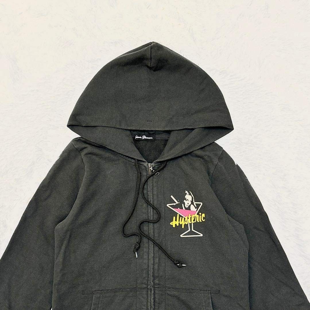HYSTERIC GLAMOUR - HYSTERIC GLAMOUR フルジップ パーカー ヒスガール