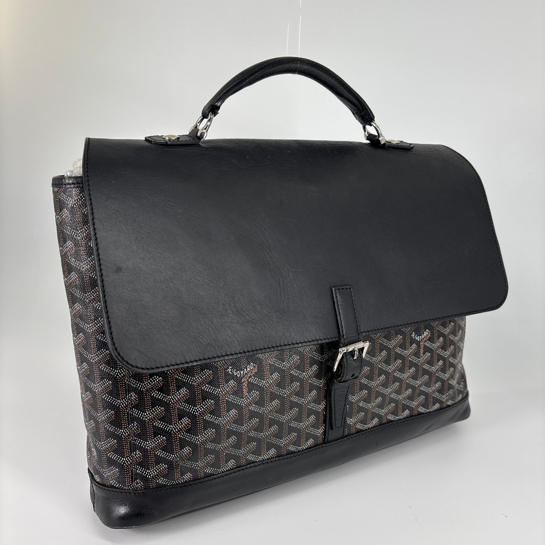 GOYARD - 極美品 ゴヤール ビジネスバッグ シタダンPM ブラック メンズ