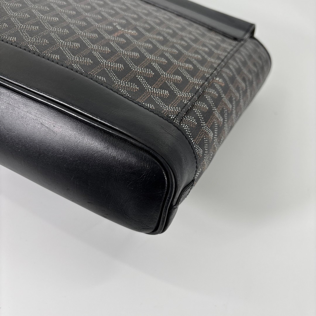 GOYARD - 極美品 ゴヤール ビジネスバッグ シタダンPM ブラック メンズ