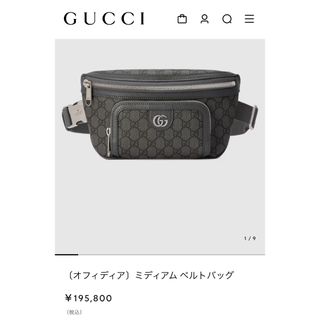 GUCCI（ボディーバッグ ・ グレー/灰色系）のフリマアイテム一覧