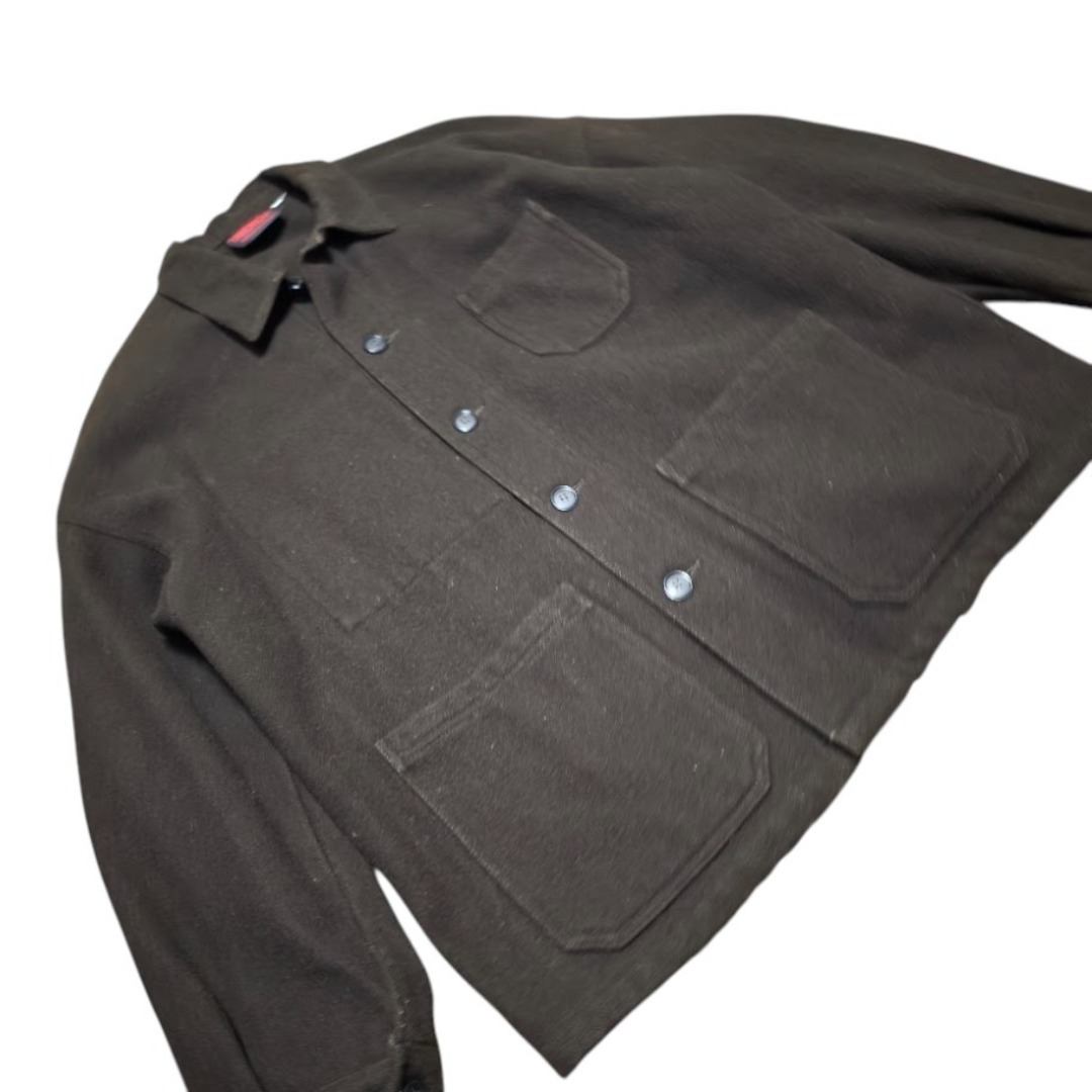 Vetra フランス製 ブラウン ウール カバーオール