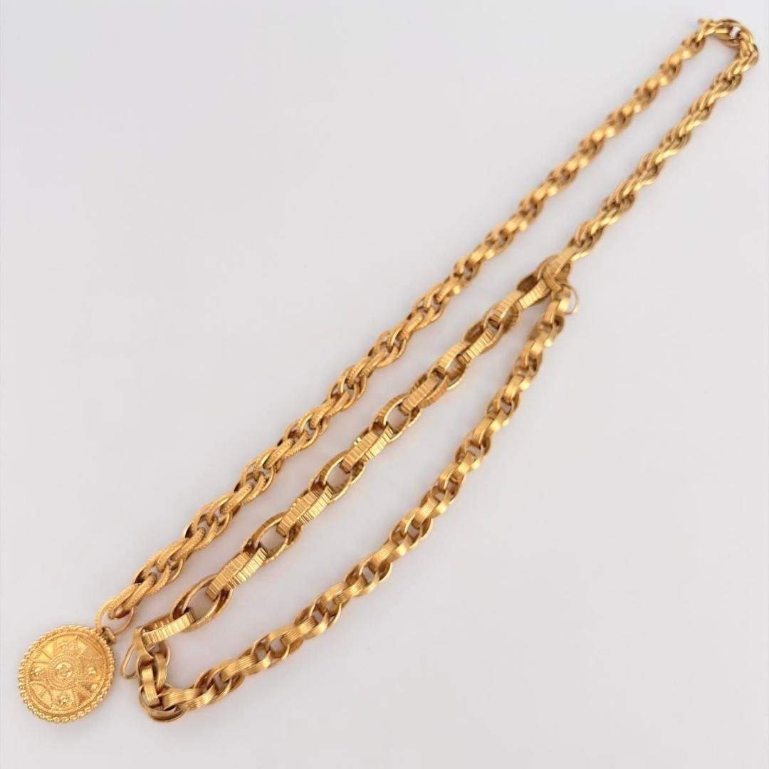 シャネル チェーンベルト ココマーク アラベスク メダルモチーフ GP