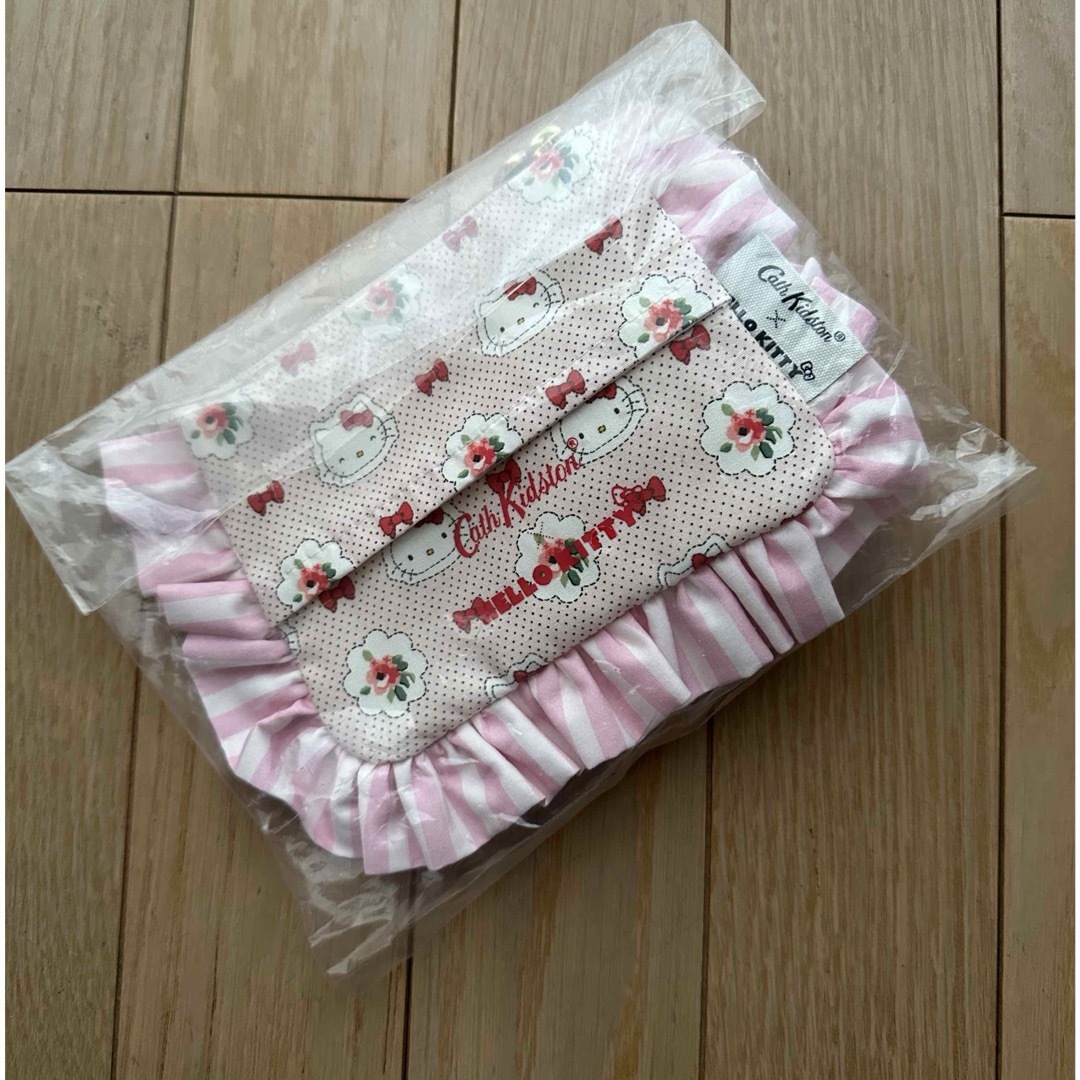 Cath Kidston - Cath Kidston×HelloKitty ティッシュポーチ＆チャーム