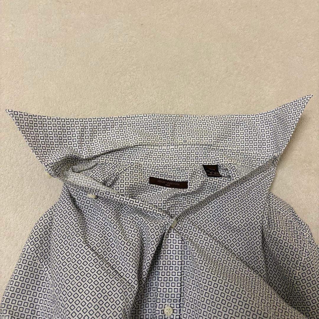 LOUIS VUITTON - 【美品】LOUIS VUITTON 長袖 ワイシャツ シャツ 総柄