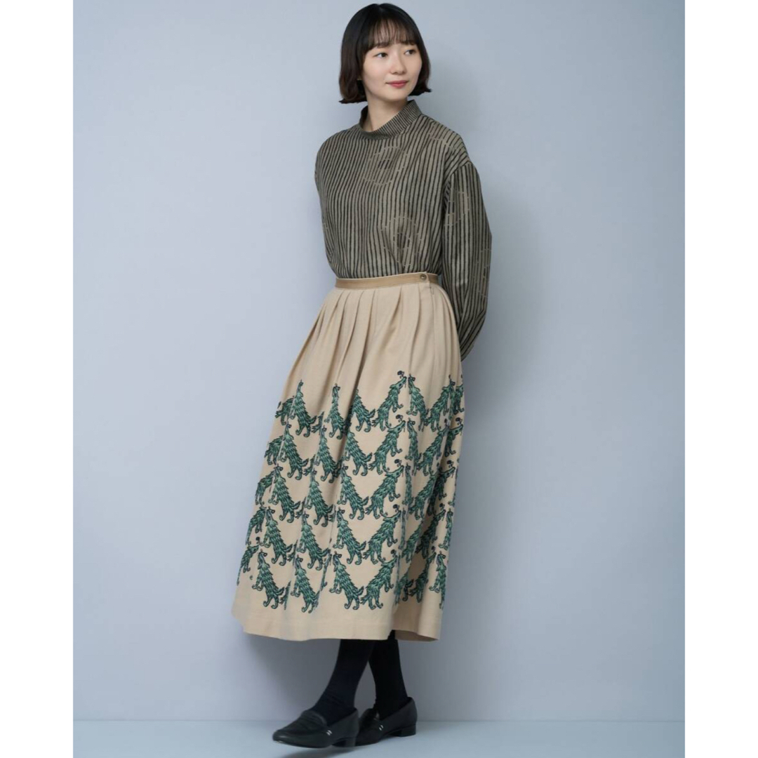 mina perhonen - mina perhonen 限定 スカート36wolf & flowerの通販