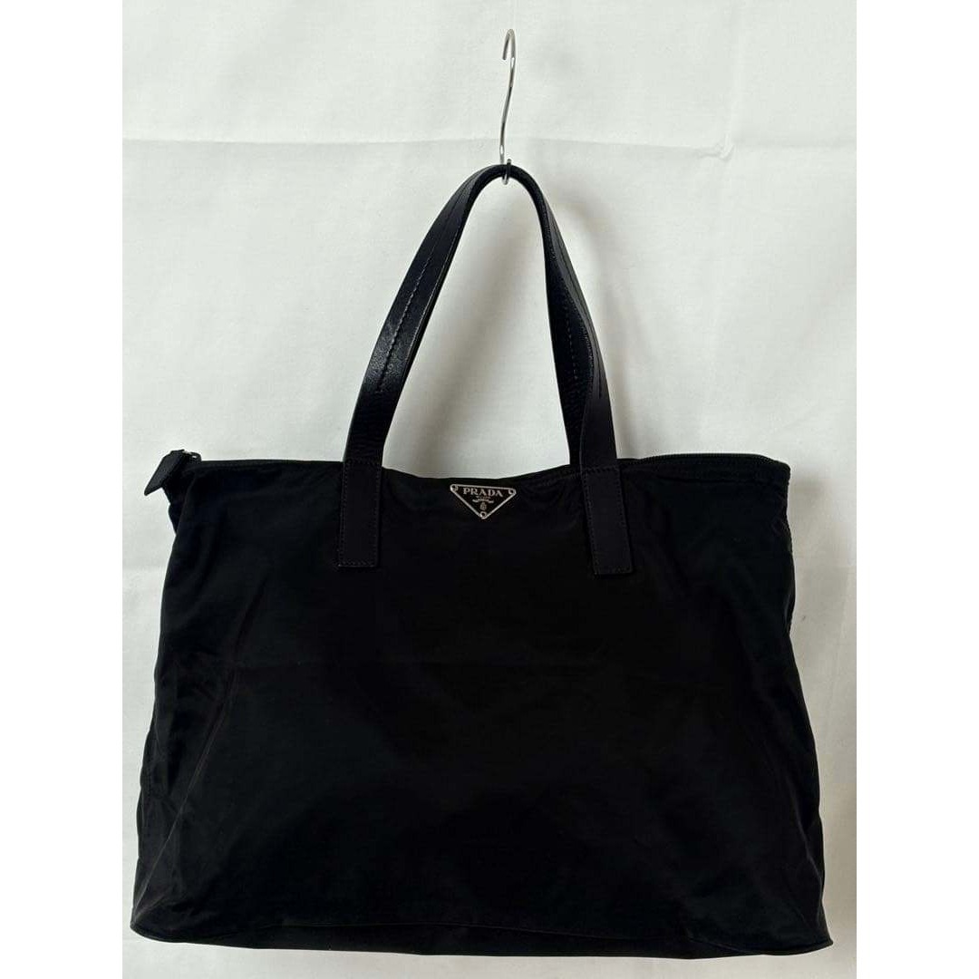 美品PRADAナイロントート黒TESSUTO CITY大容量ミニボストンギャラ有 美品