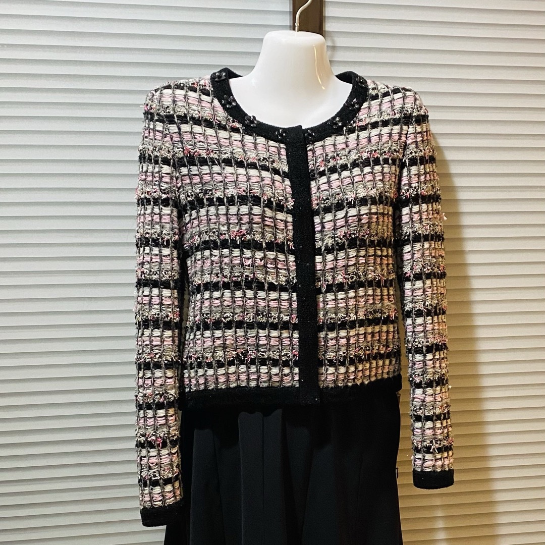 René - ルネ ツィード ニットトップス カーディガン ジャケットの通販