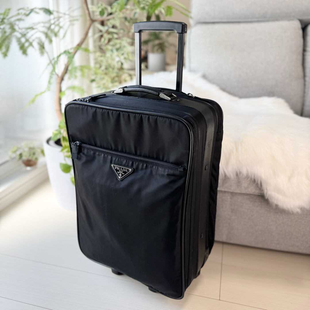PRADA プラダ テスートナイロン トロリー スーツケース 2輪キャスター