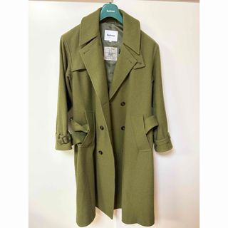 Barbour - Barbour/FOX BROTHERS社 WHITLEY ウールトレンチコートの