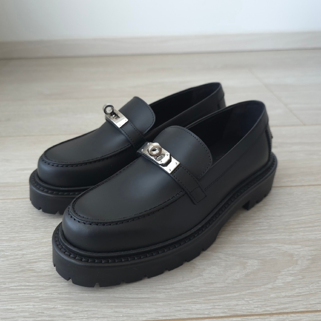 HERMES - 未使用【エルメス】モカシン 《アイコン》ケリー金具 カーフ
