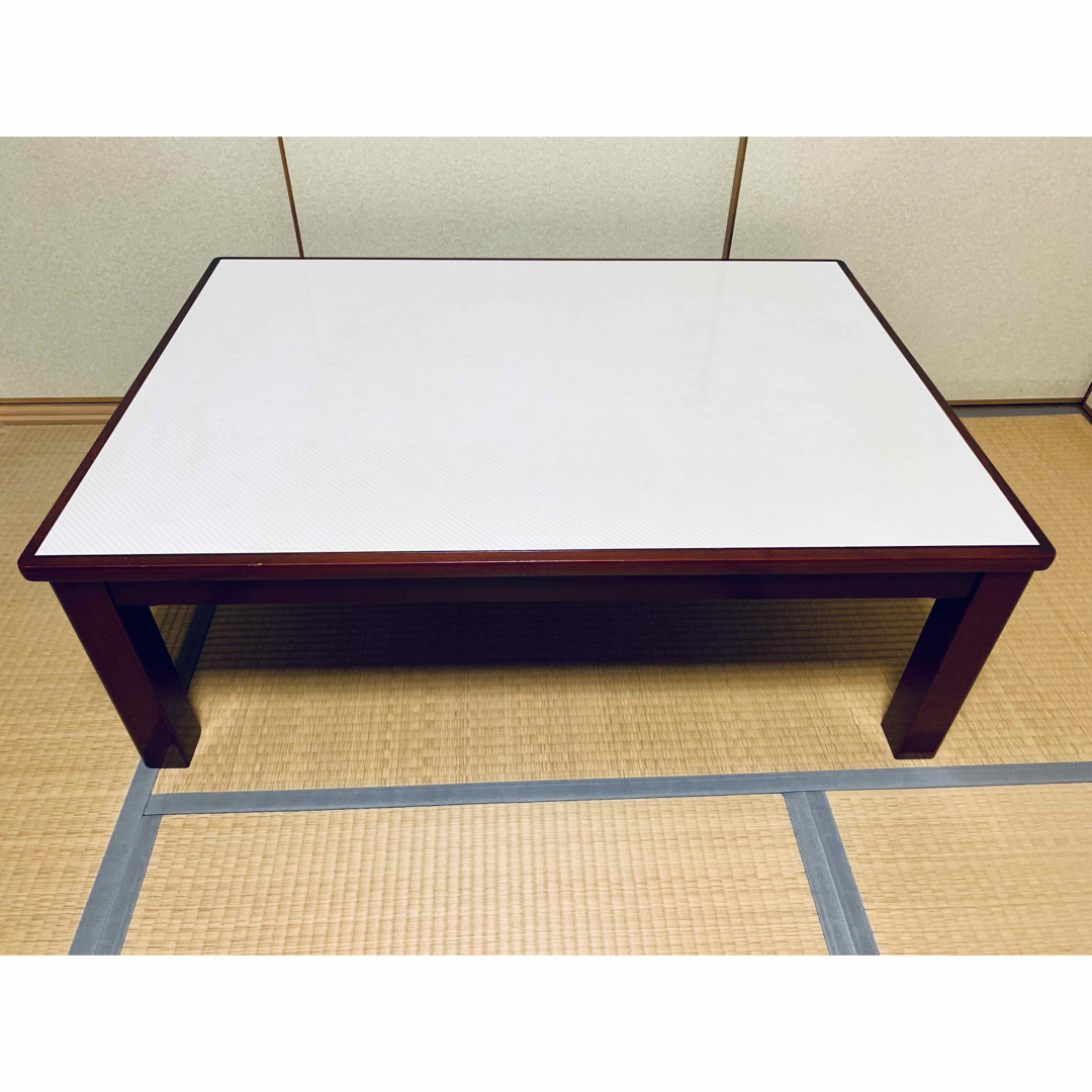 和風家具調こたつ コタツ 座卓 ローテーブル リバーシブル 遠近赤外線式