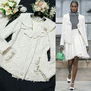 CHANEL（フリル ・ ノーカラージャケット）のフリマアイテム一覧