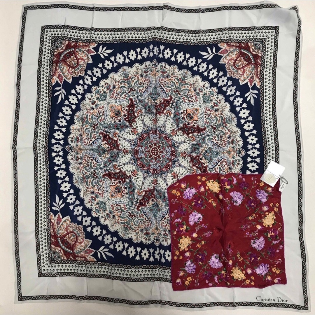 Christian Dior - 【シルク2点セット】クリスチャンディオール シルク