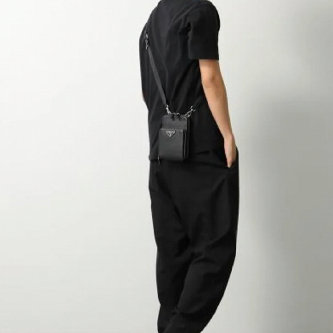 PRADA - プラダ ショルダーバッグ スマホケース サフィアーノ 未使用品