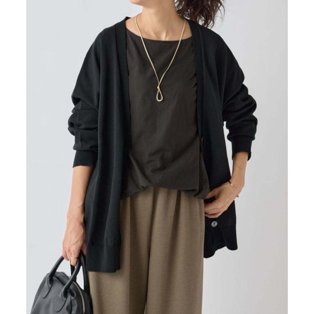 BEARDSLEY - BEARDSLEY ビアズリー シャツTシャツ ブラック 洗える