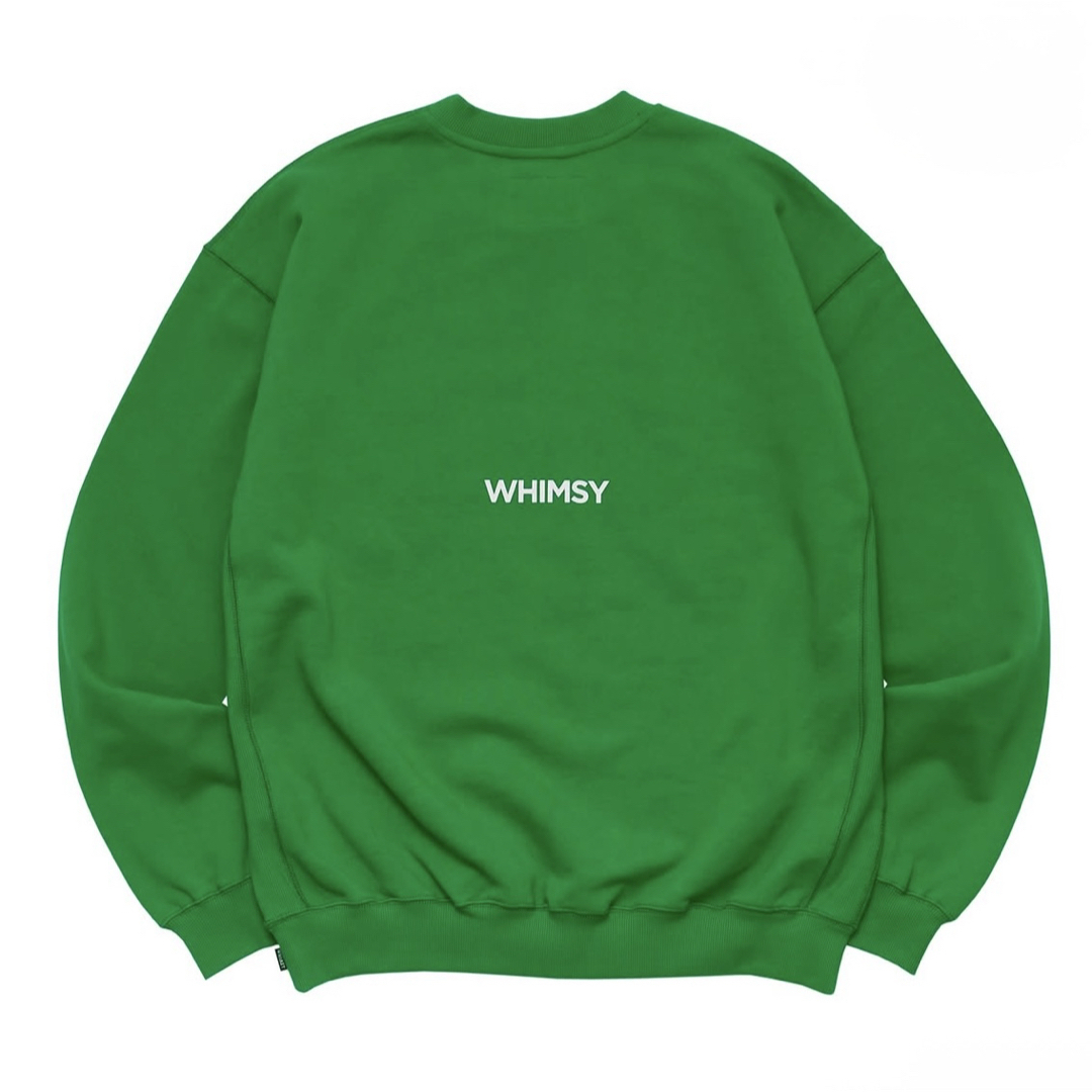 WHIMSY - 新品L／Creek whimsysocks スウェット Green グリーンの通販