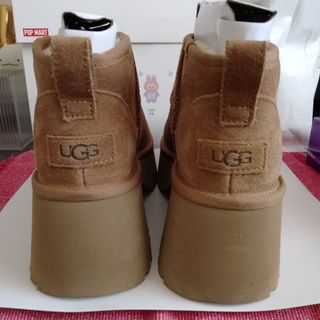 UGG - UGG ムートンブーツ ベージュ 24の通販 by ( ´͈ ᗨ `͈ )◞♡⃛s