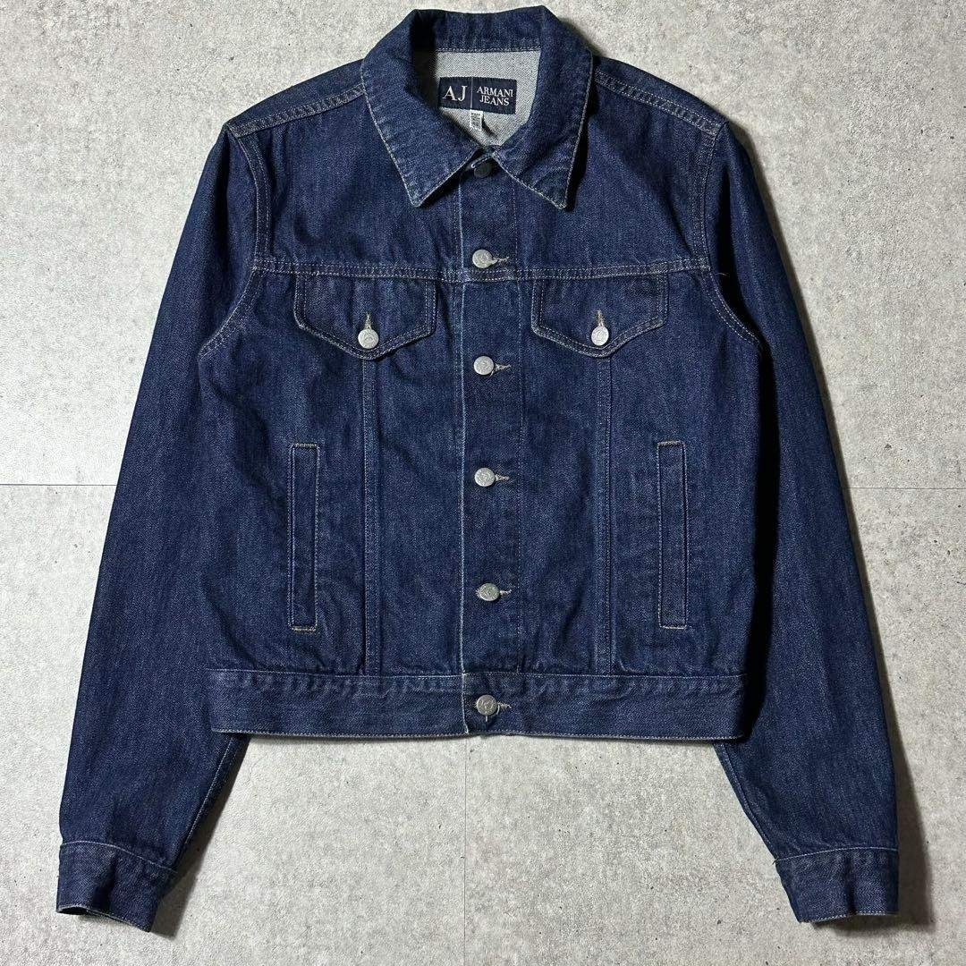 ARMANI JEANS - 美品00s ARMANI JEANS トラッカー デニムジャケット 32