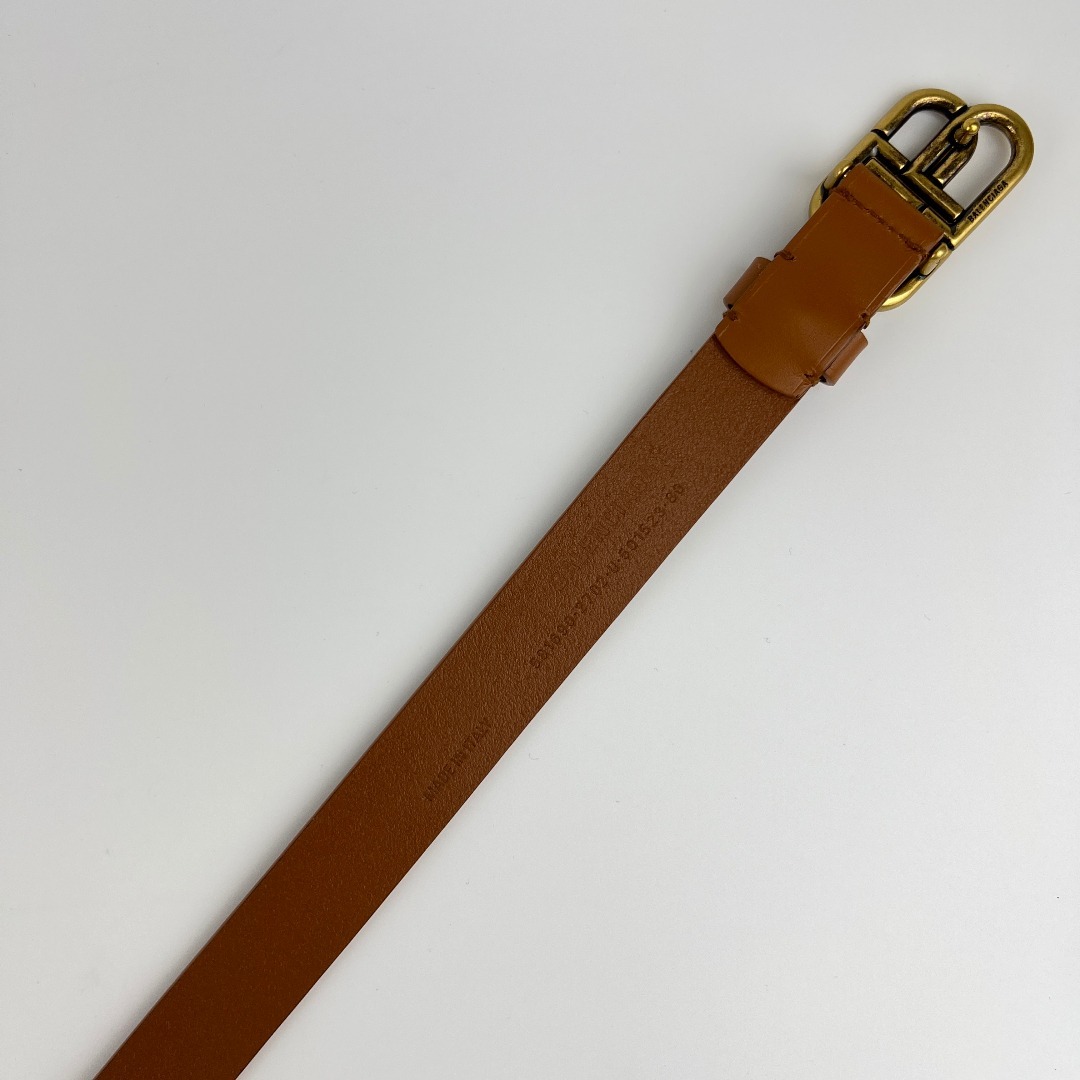 BALENCIAGA - 【中古】BALENCIAGA バレンシアガ ベルト ブラウン