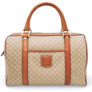 CELINE - 良品 オールド セリーヌ ボストンバッグ トリオンフ マカダム