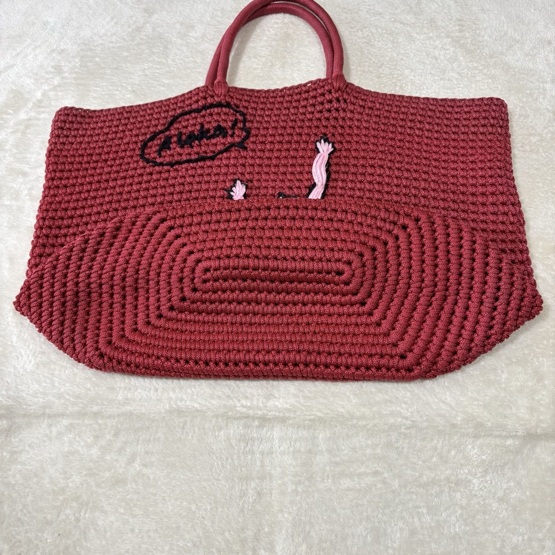 LUDLOW ラドロー コードバッグ 蛙 カエル フロッグ レッド 赤の通販は