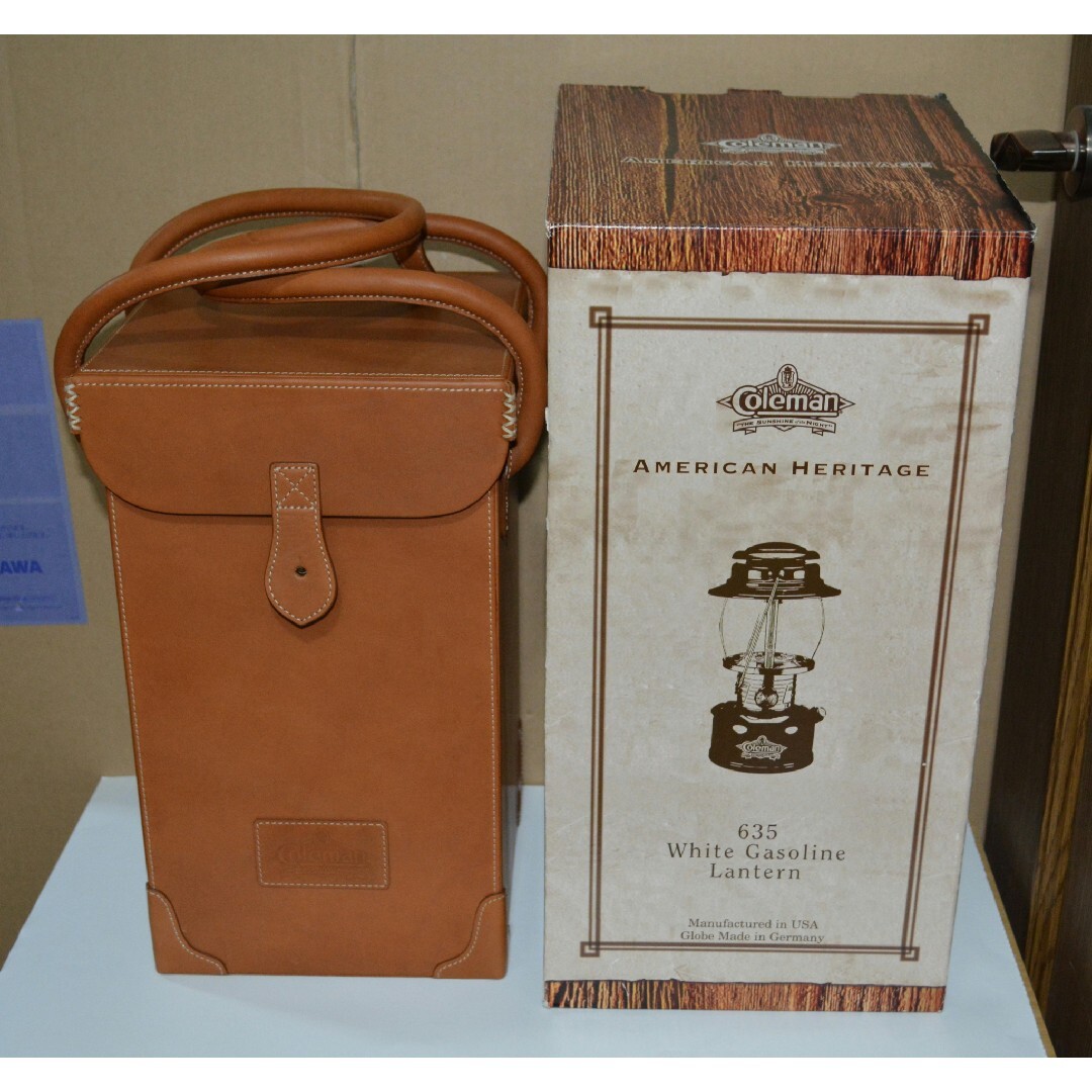 Coleman レザーランタン MADE IN USA Coleman レザーランタン MADE IN