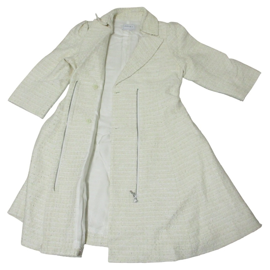 FOXEY - 美品 FOXEY フォクシー Dress Miss Edinburgh ツイードコート