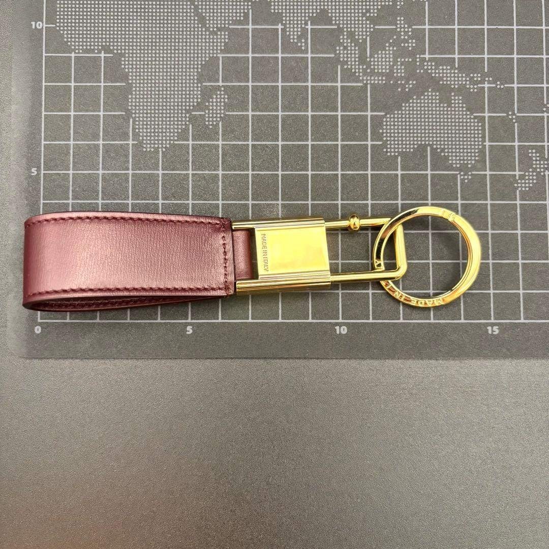 FERRAGAMO - 新品未使用✨24SS フェラガモ キーリング レザー ゴールド