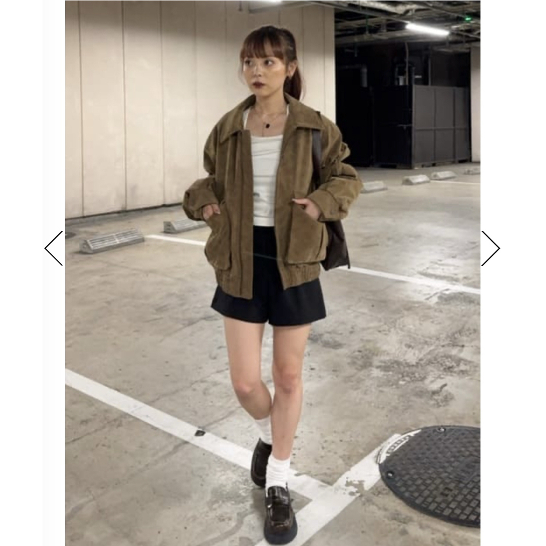 SLY - 【ラスト一点】SLY WASHED PUFFER ブルゾン♡ベージュ♡スライ