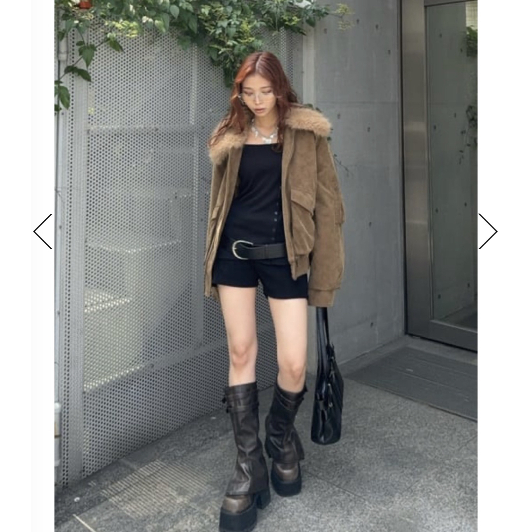 SLY - 【ラスト一点】SLY WASHED PUFFER ブルゾン♡ベージュ♡スライ