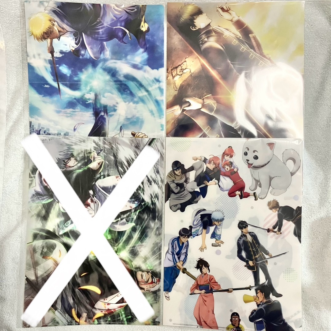 銀魂 ジャンフェス アニプレックス 大抽選会 B賞 クリアファイル 3点