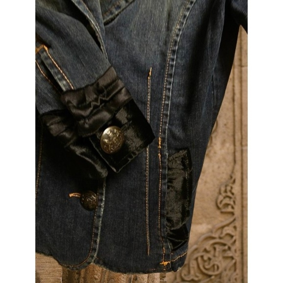 D&G - D&G DOLCE&GABBANA デニムジャケット ベロア ベルベットの通販