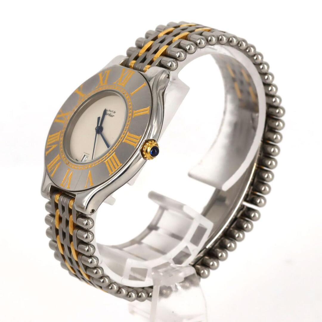 Cartier - カルティエ マスト21デイト コンビ SSxYG クォーツの通販 by