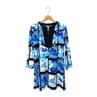 LEONARD - LEONARD レオナール 美しい花柄 レーヨン チュニックの通販