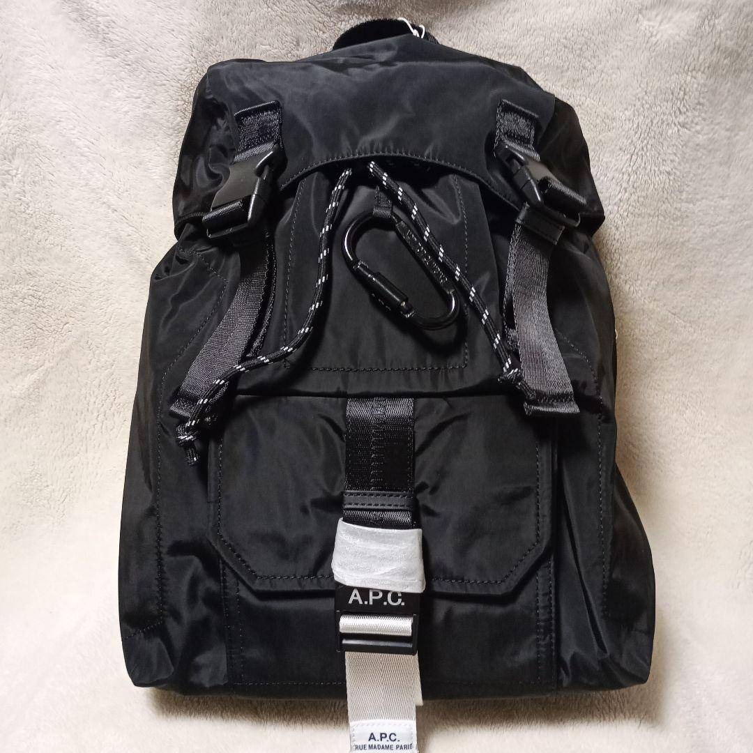 ブラック 男女兼用 A.P.C. アーペーセー Treck リュックバッグの通販